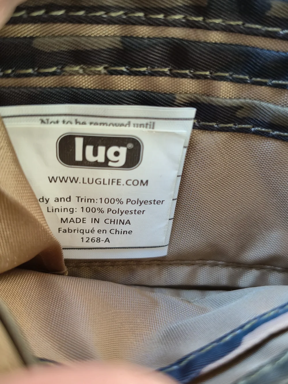 lug Splits Waller in Classic Olive Green Camo
